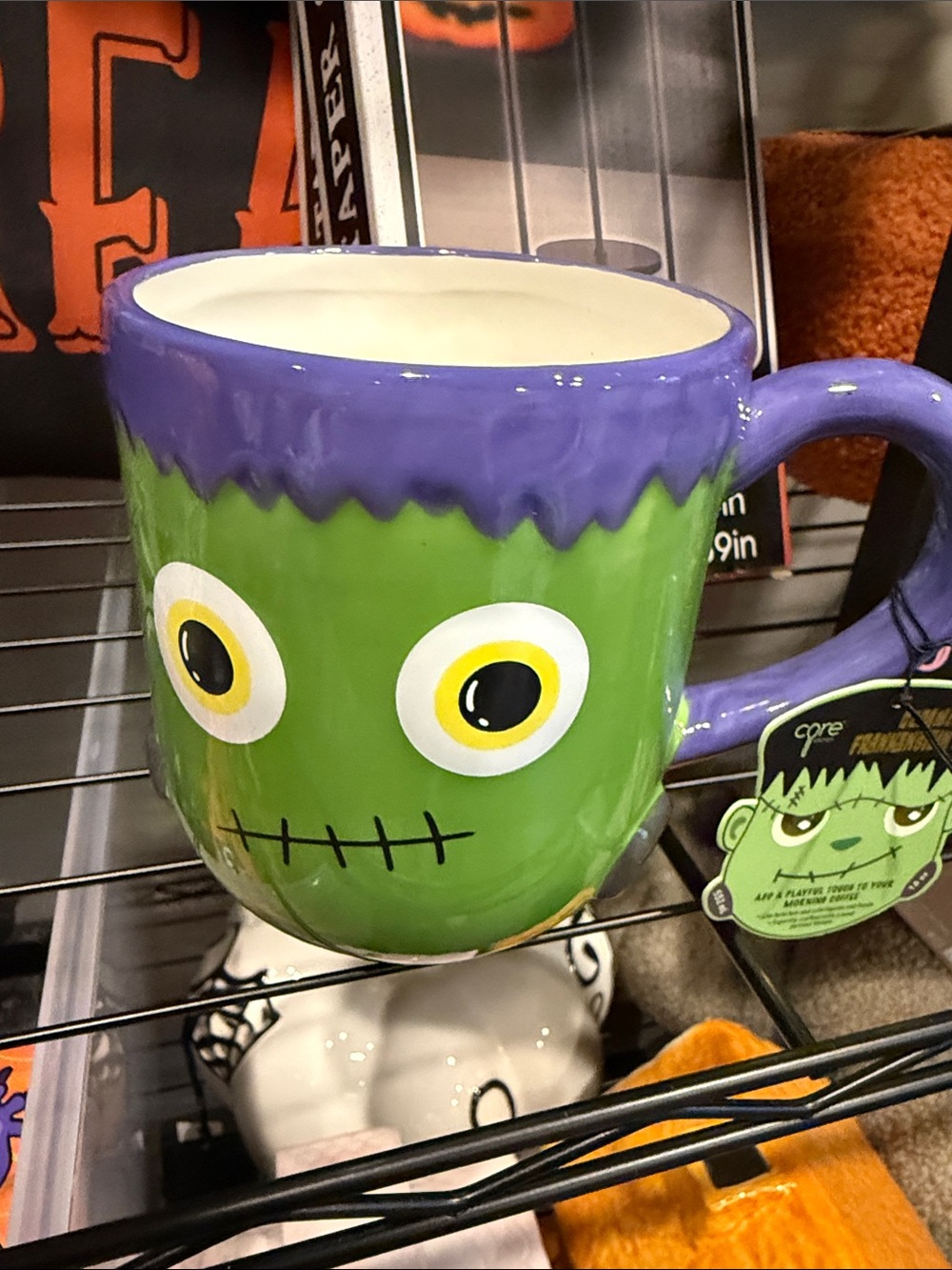 Frankenstein 18 oz Ceramic Mug - NWT - No Cancels